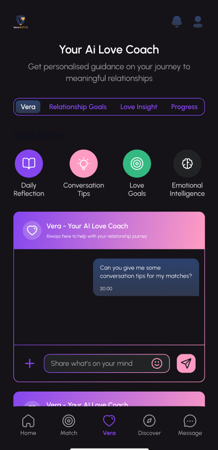 Mobile App Interface